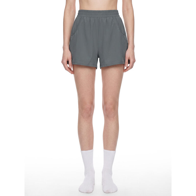 Women's Ruched Yoga Shorts
