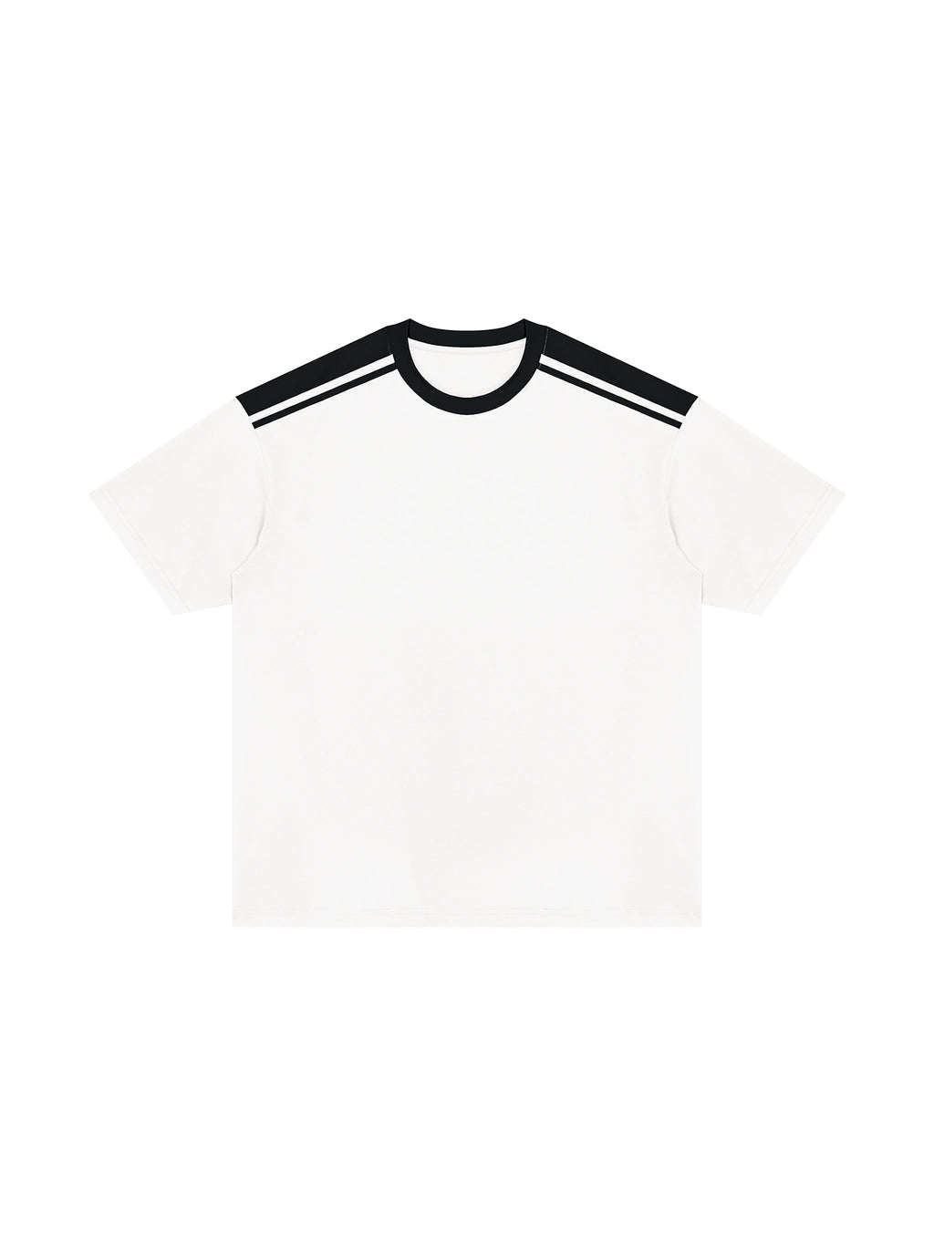 Unisex Color Block Loose T-Shirt