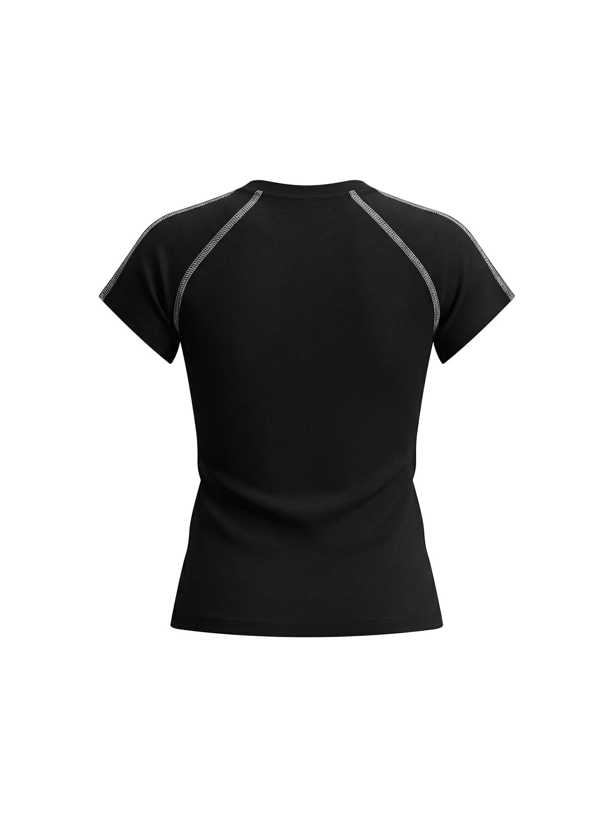 Women's Contrast Stitch Raglan T-Shirt
