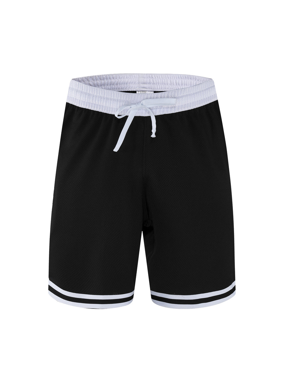 Classic Stripe Trim Basketball Shorts