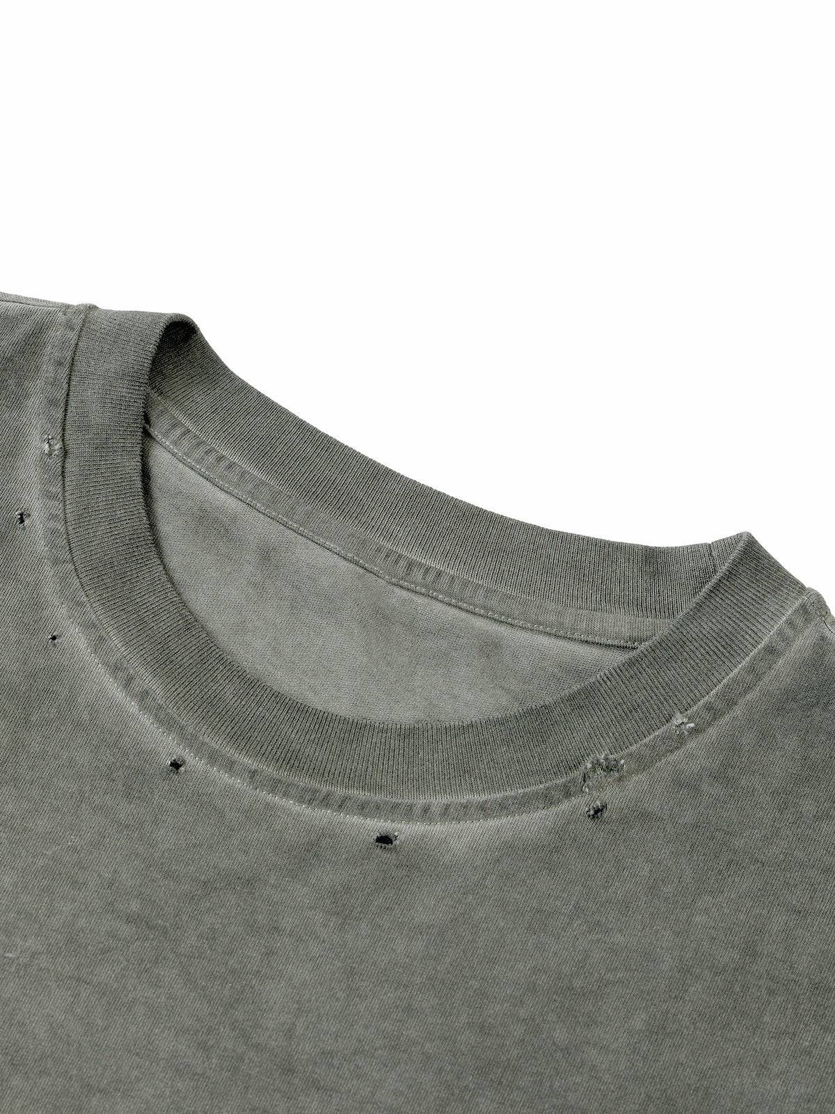 Distressed Grommet Eyelet Tank Top
