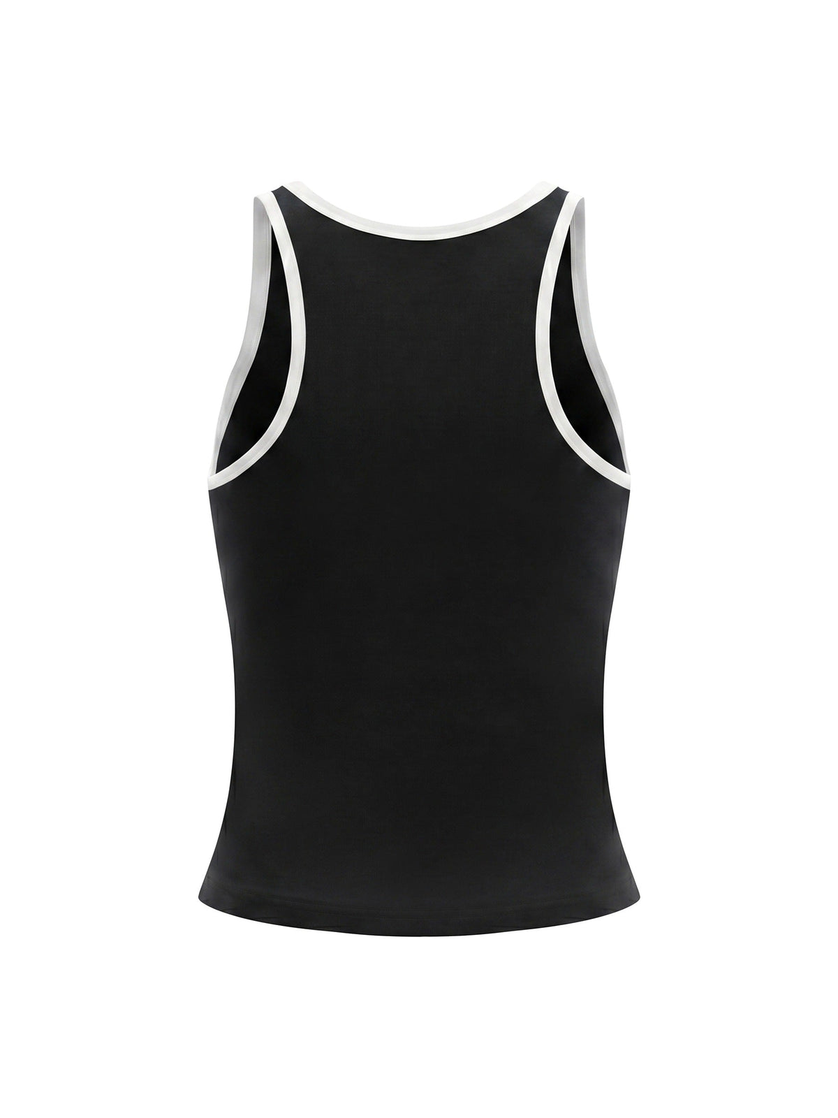 Women's Color Block Cropped Tank Top
