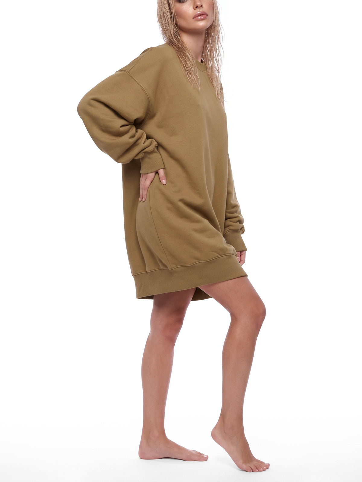 Women's Vintage Wash Pullover Dress