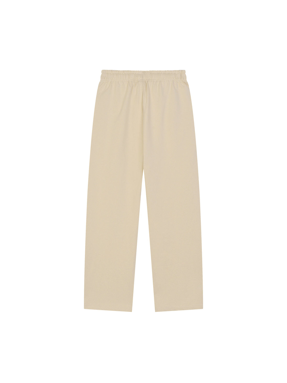 Solid Colour Straight-Leg Sweatpants
