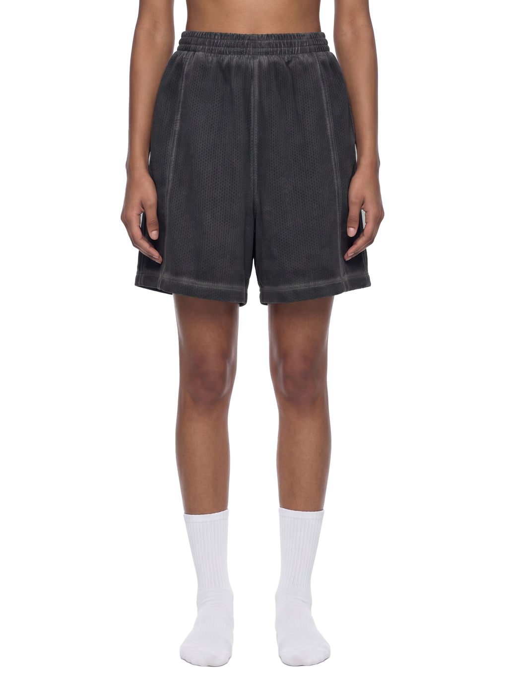 Unisex Vintage Wash Mesh Shorts