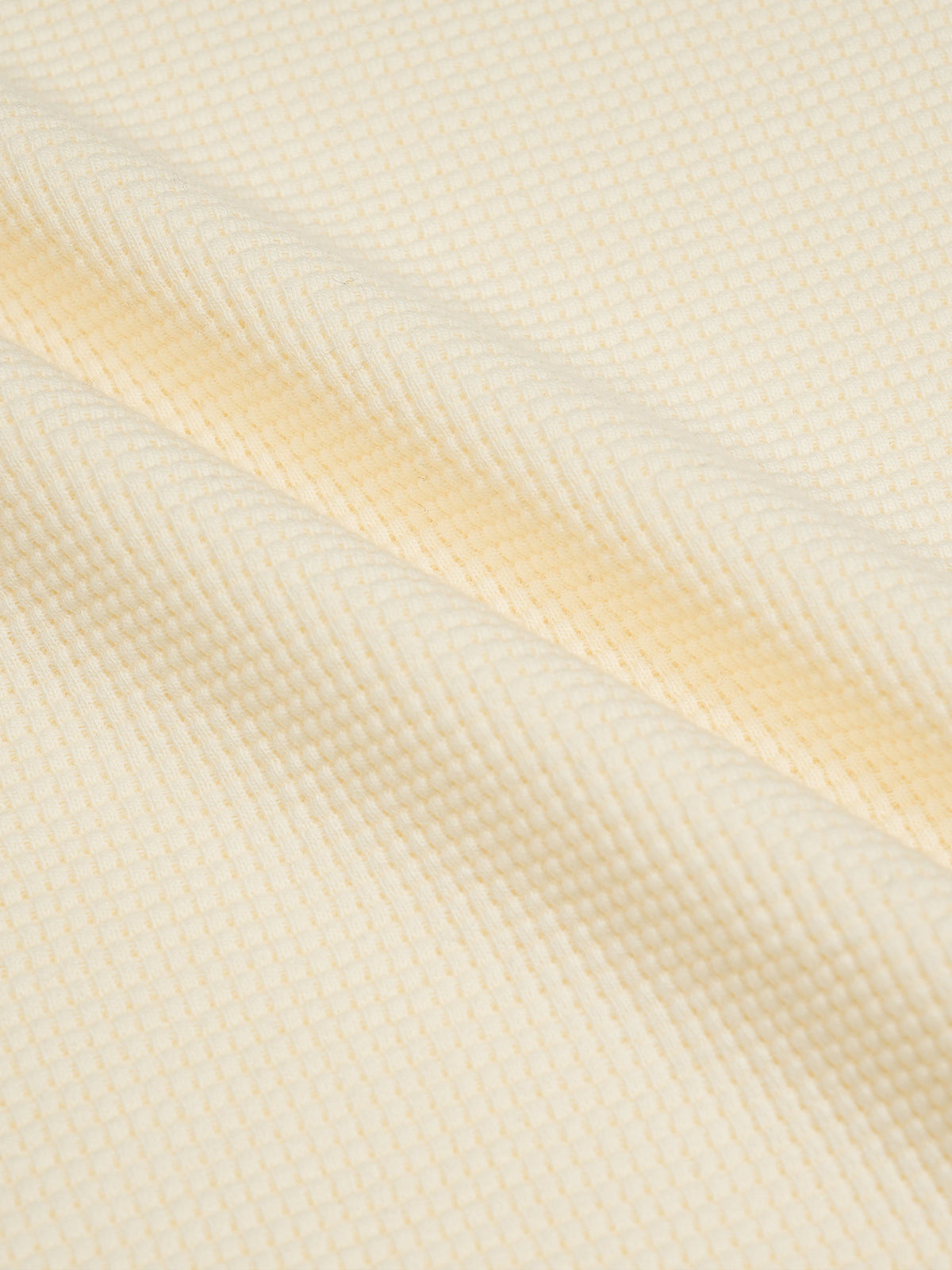 Unisex Waffle Raw Edge T-Shirt