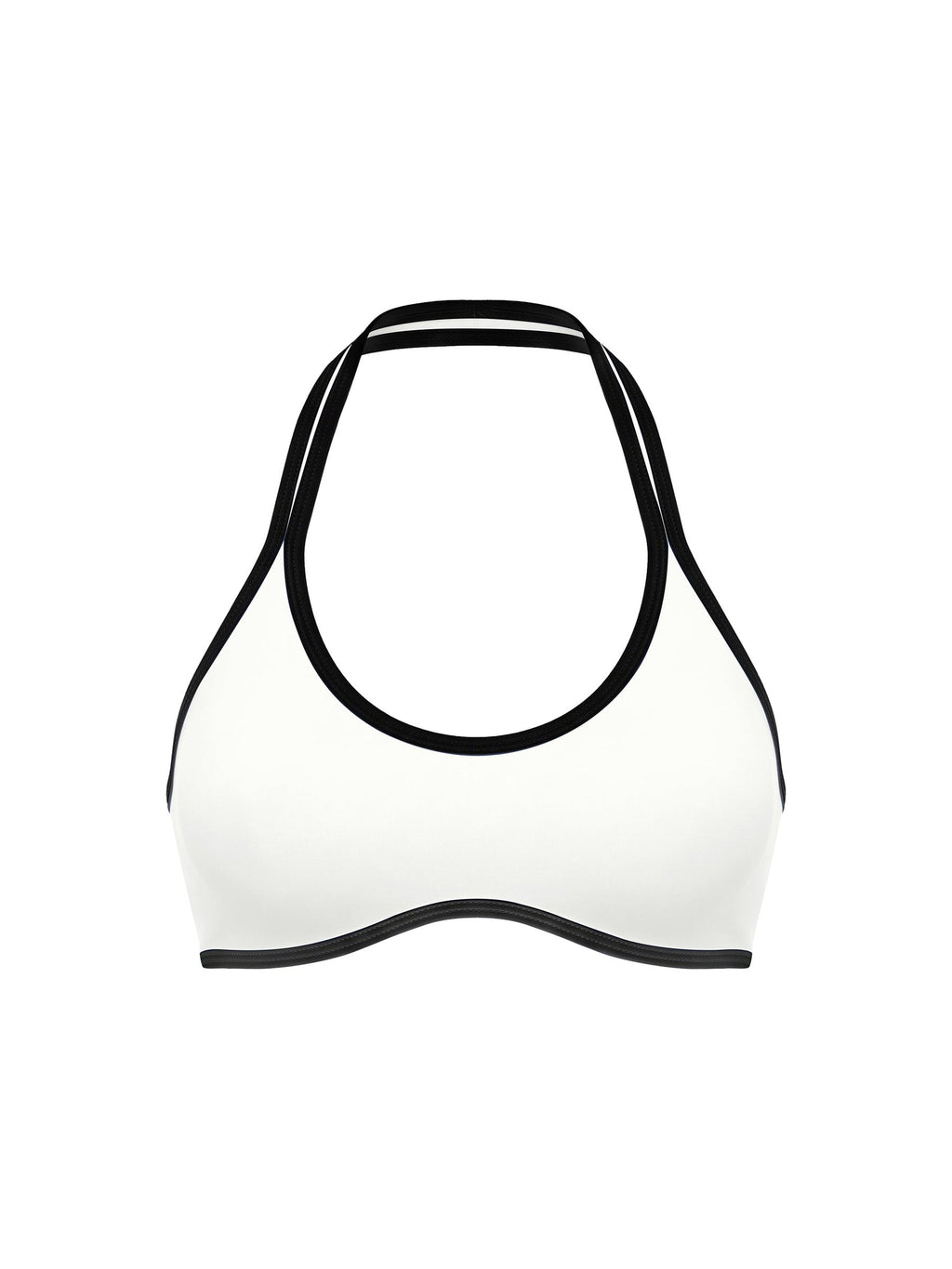 Women's Halter Color Block Yoga Sports Bra