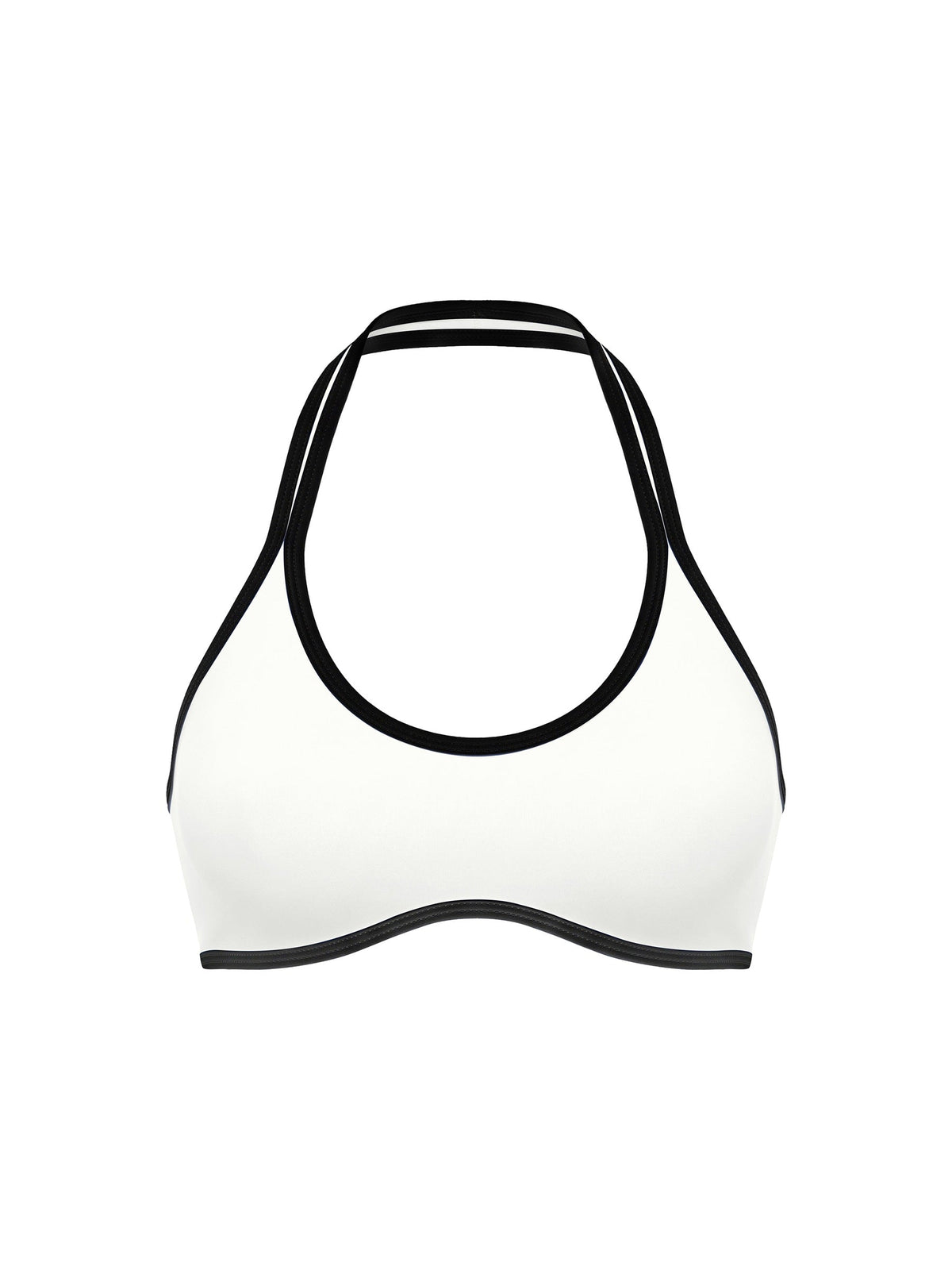 Women's Halter Color Block Yoga Sports Bra