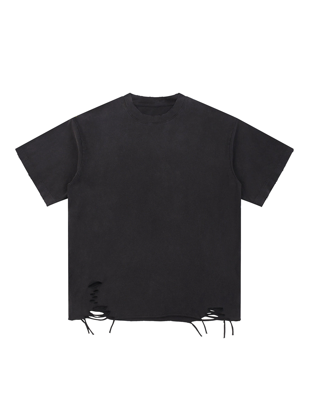 Unisex Snow-Washed Raw-Hem T-Shirt gallery view