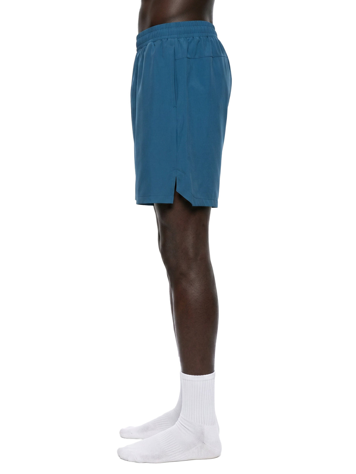 Men’s Solid Elastic Waist Shorts