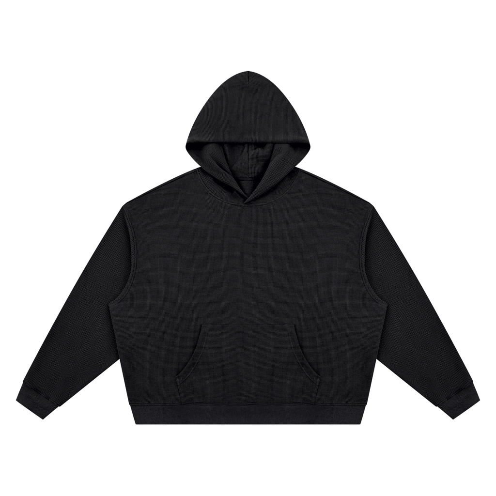 Unisex Waffle Boxy Hoodie