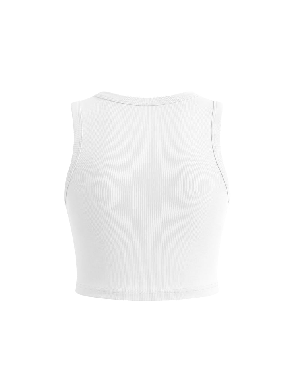 Women's Tight Crewneck Crop Tank Top