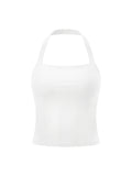 Women's Halter Crop Sports Bra