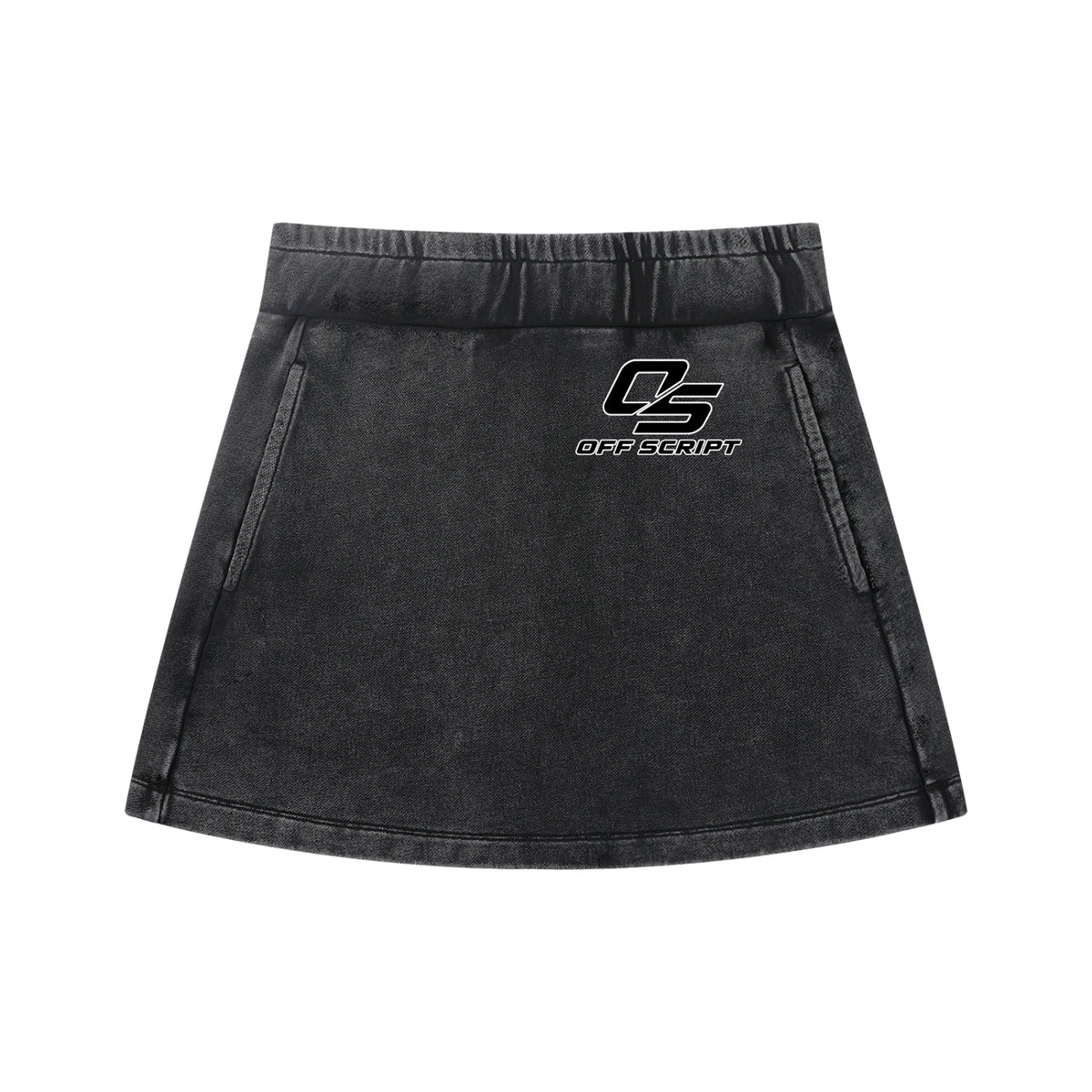 Off Script Women’s Mineral Wash Mini Skirt