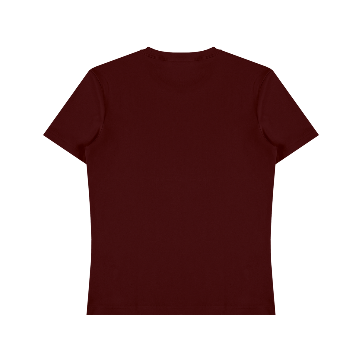 Jujube Red Unisex Heavyweight Cotton T-Shirt back product view