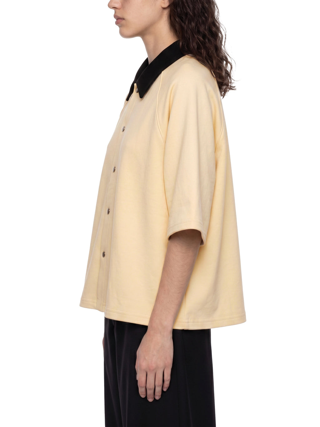 Unisex Colour Block Boxy Short Sleeve Shirt