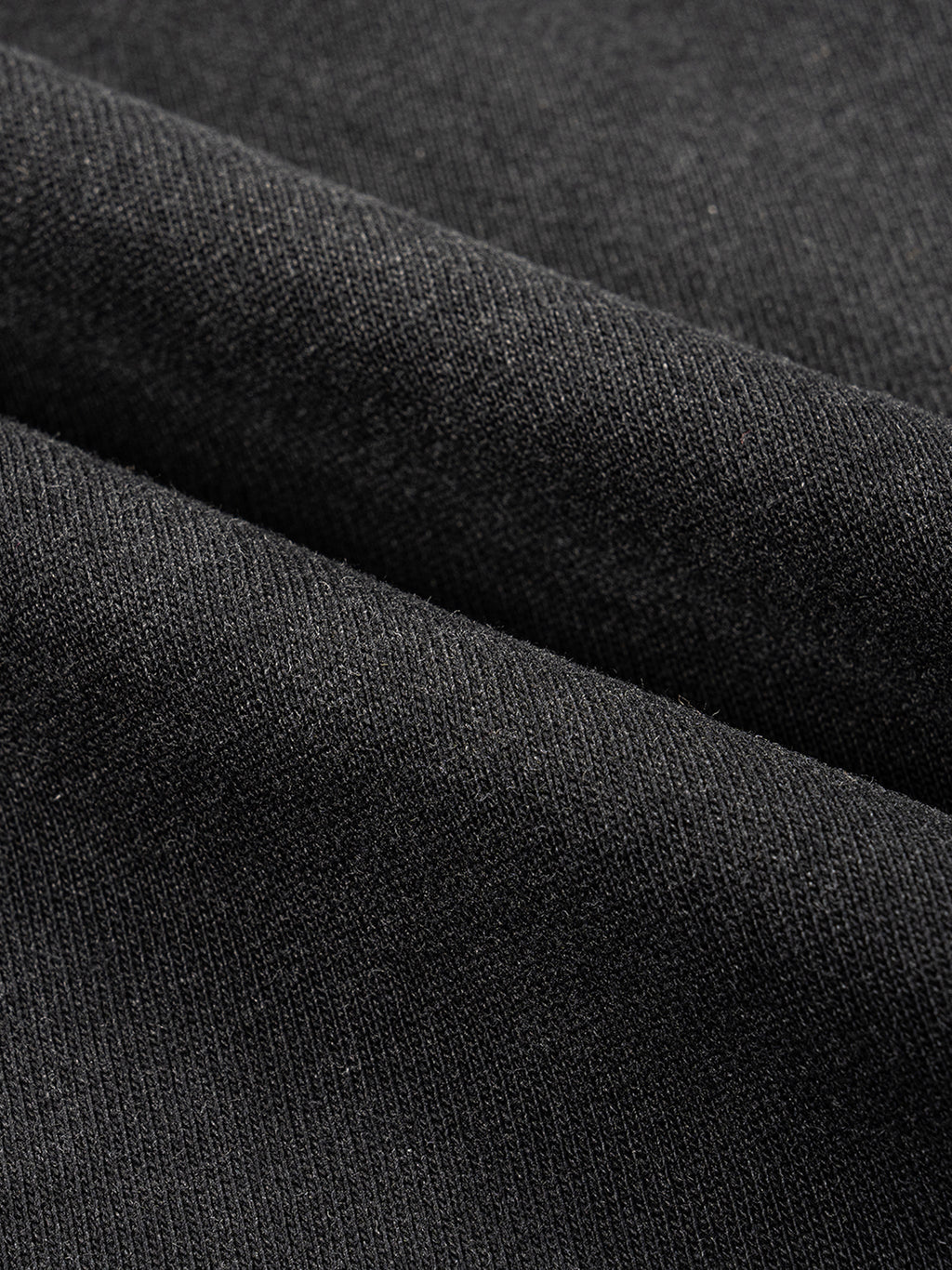 Unisex sunfade hand-frayed faux two-piece long-sleeve T-shirt detail view