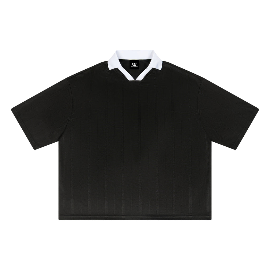Unisex Striped Boxy Soccer Jersey
