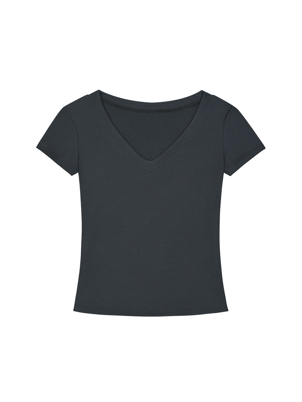 Women’s Tencel Slim Fit V-Neck T-Shirt