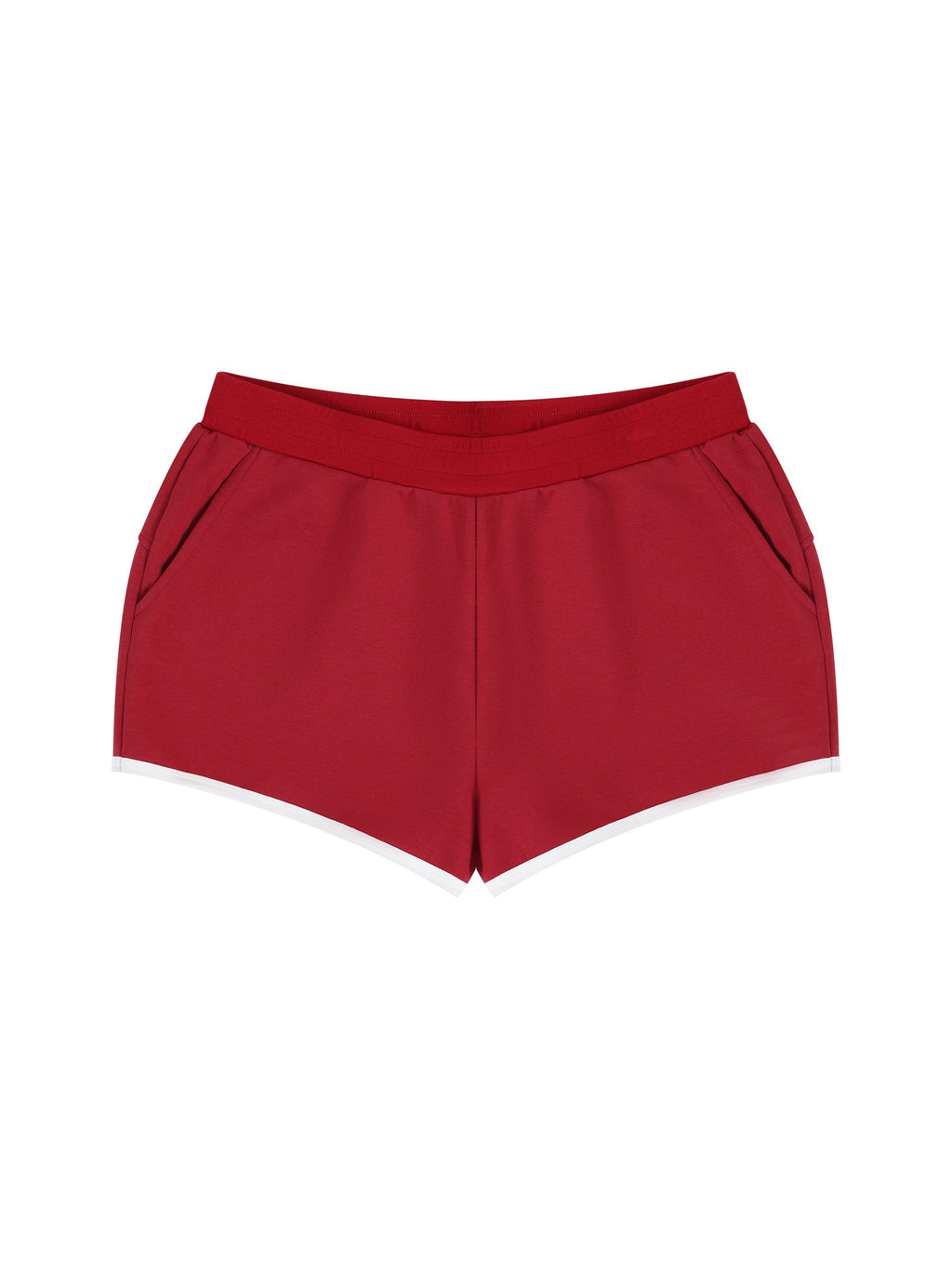 Women’s Retro Contrast Binding Shorts