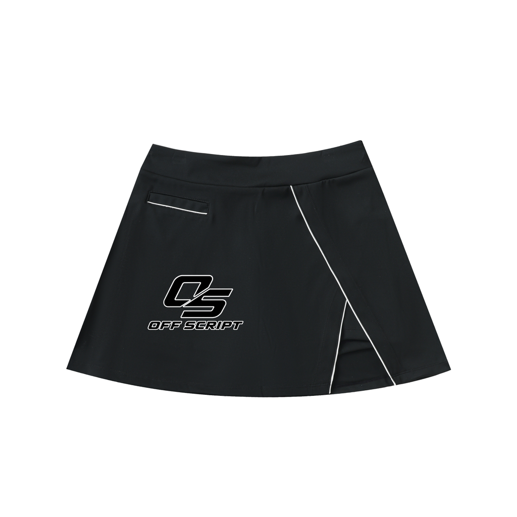 Off Script Women’s High-Waist Pocketed A-Line Skirt