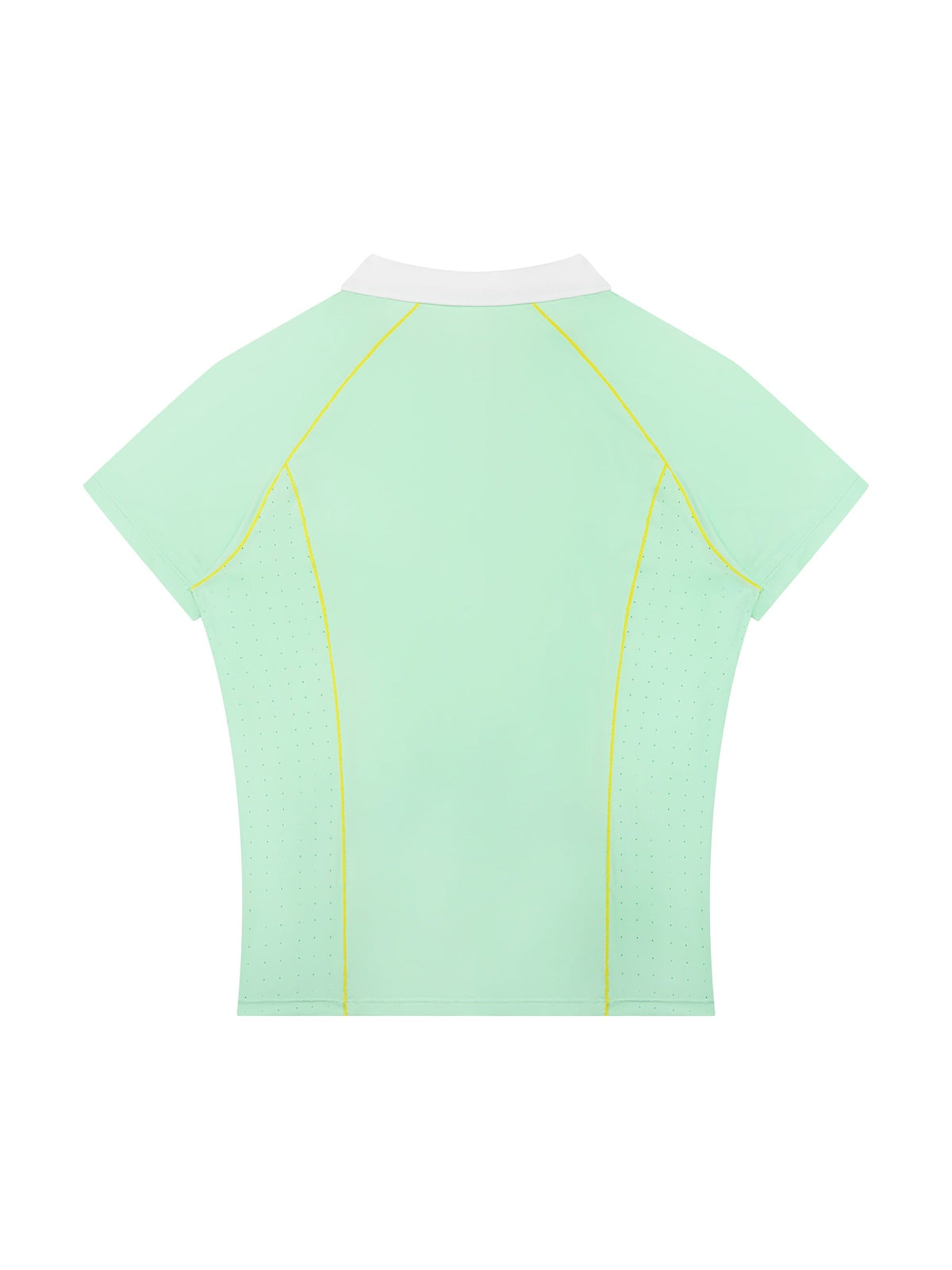 Women’s Slim Fit Quarter-Zip Polo Shirt