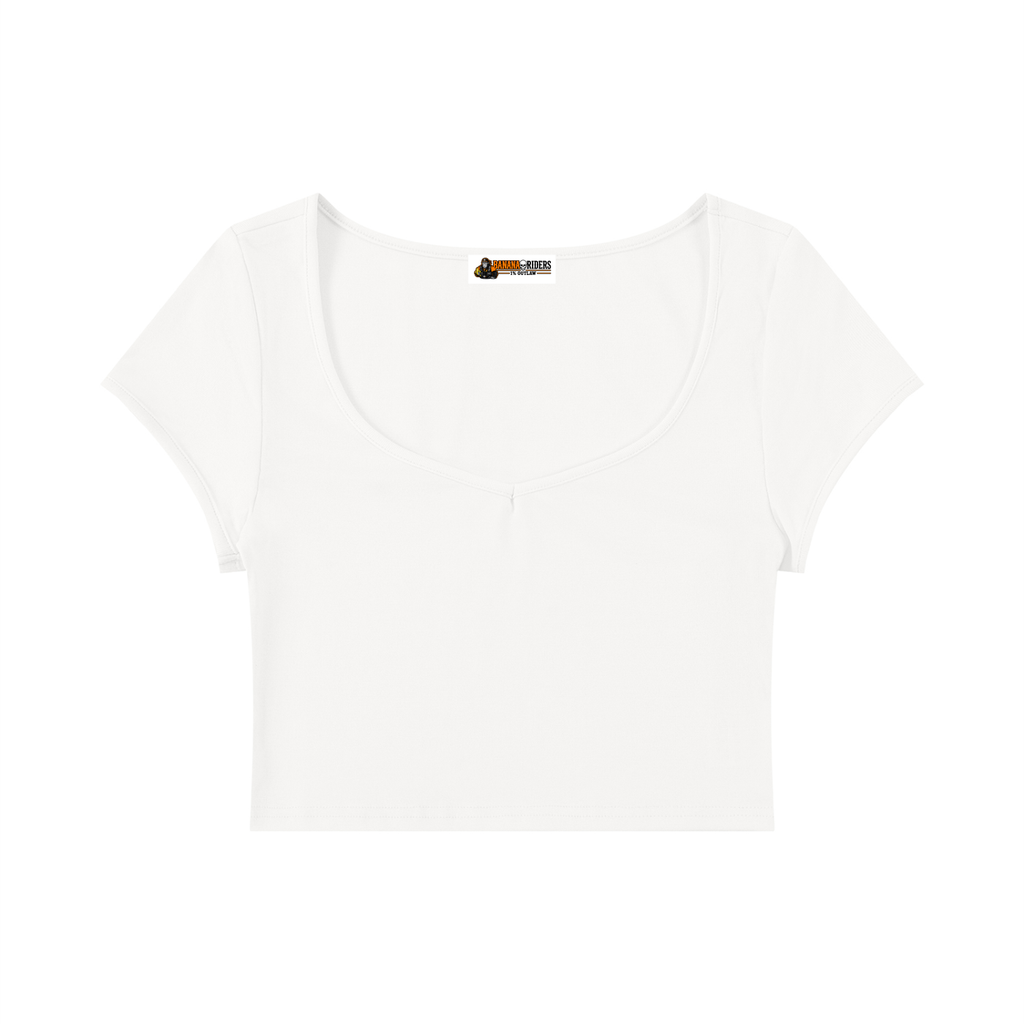 Women's Slim Cap Sleeve Crop T-Shirt