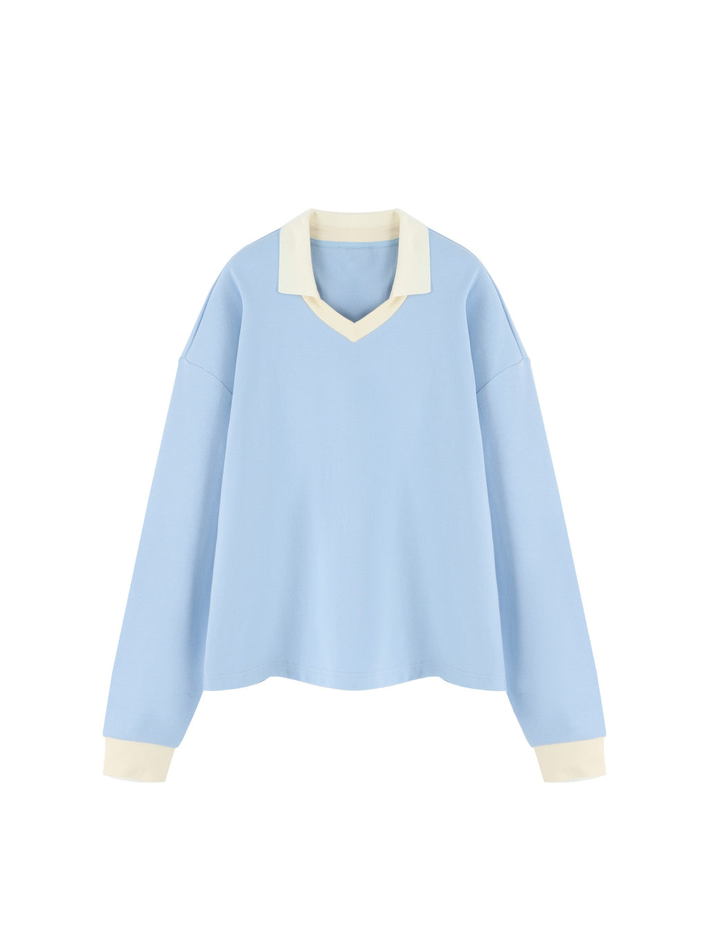 Unisex Color Block Long Sleeve Sweatshirt