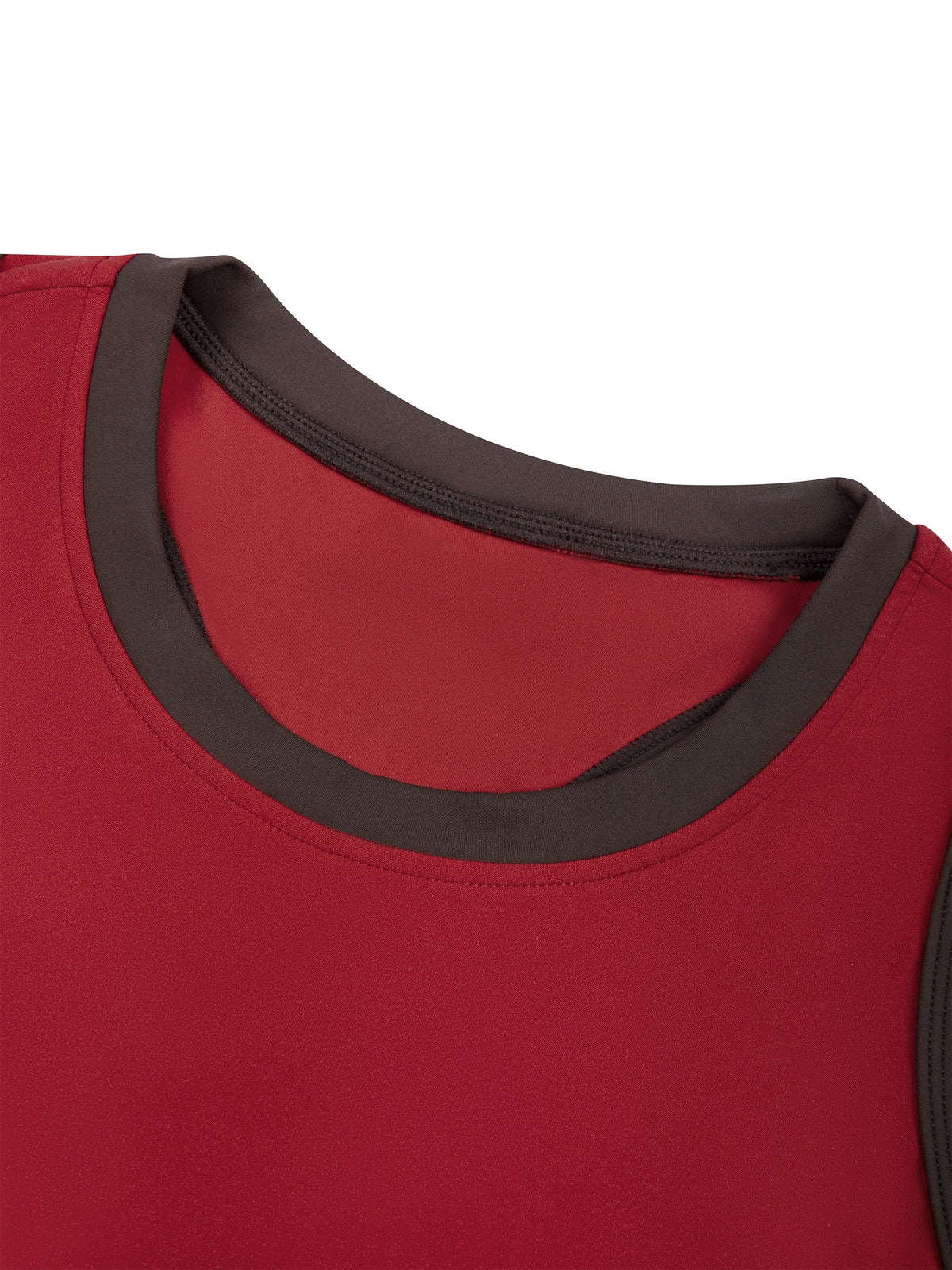 Women’s Color Block A-Line Sleeveless Dress