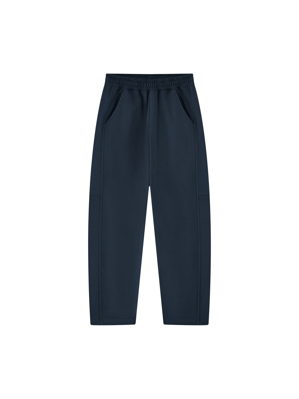 Unisex Tapered Straight Hem Sweatpants