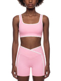 Women’s Colour Block Yoga Sports Bra gallery view