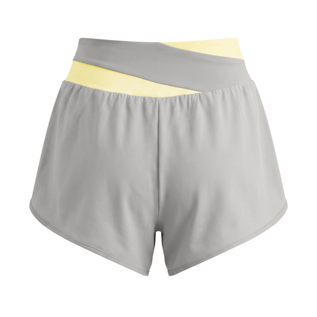 Off Script Women’s High-Rise Panelled Yoga Shorts