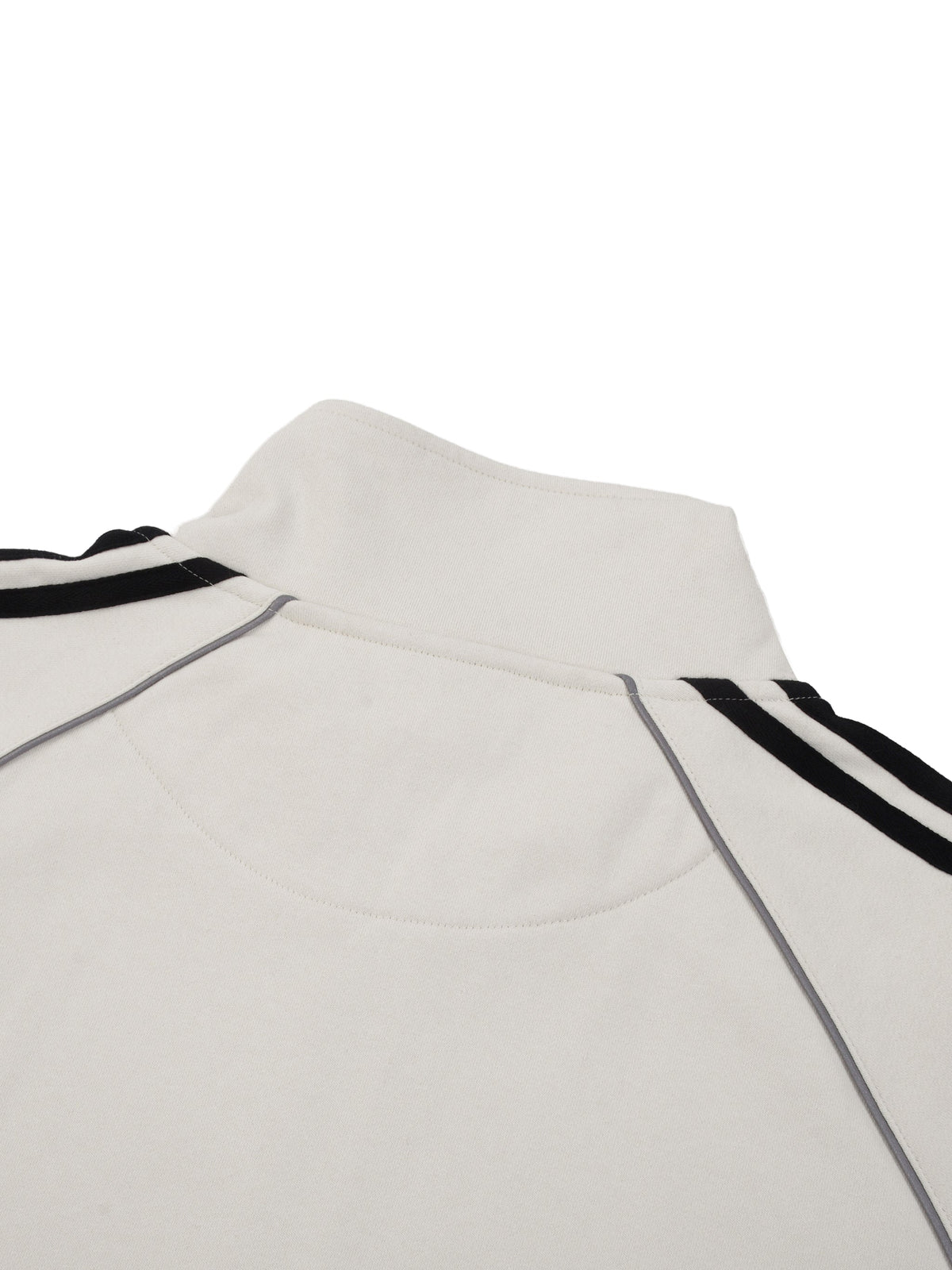 Reflective Striped Raglan Sleeve Jacket