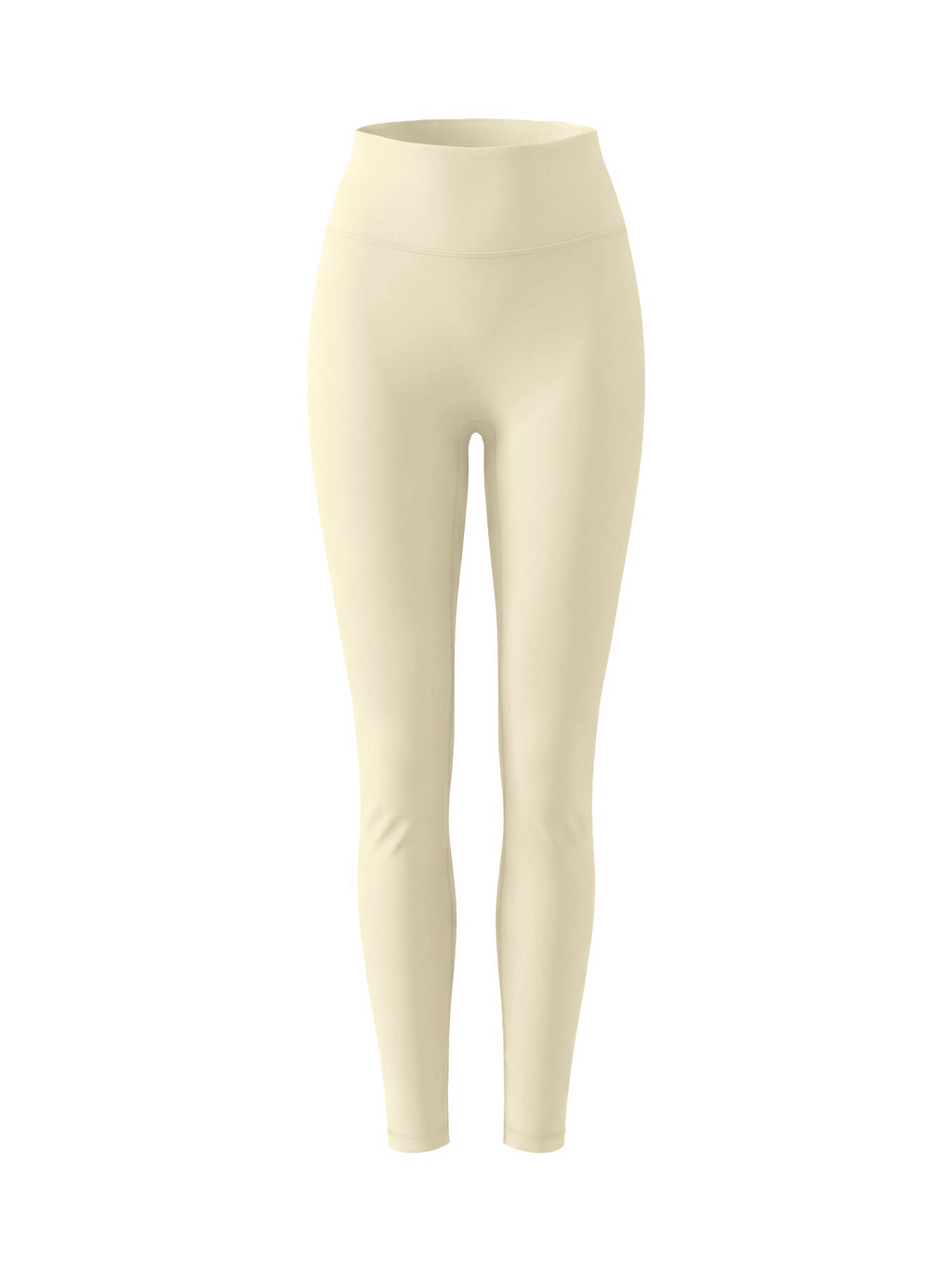 Women's Solid High Rise Leggings