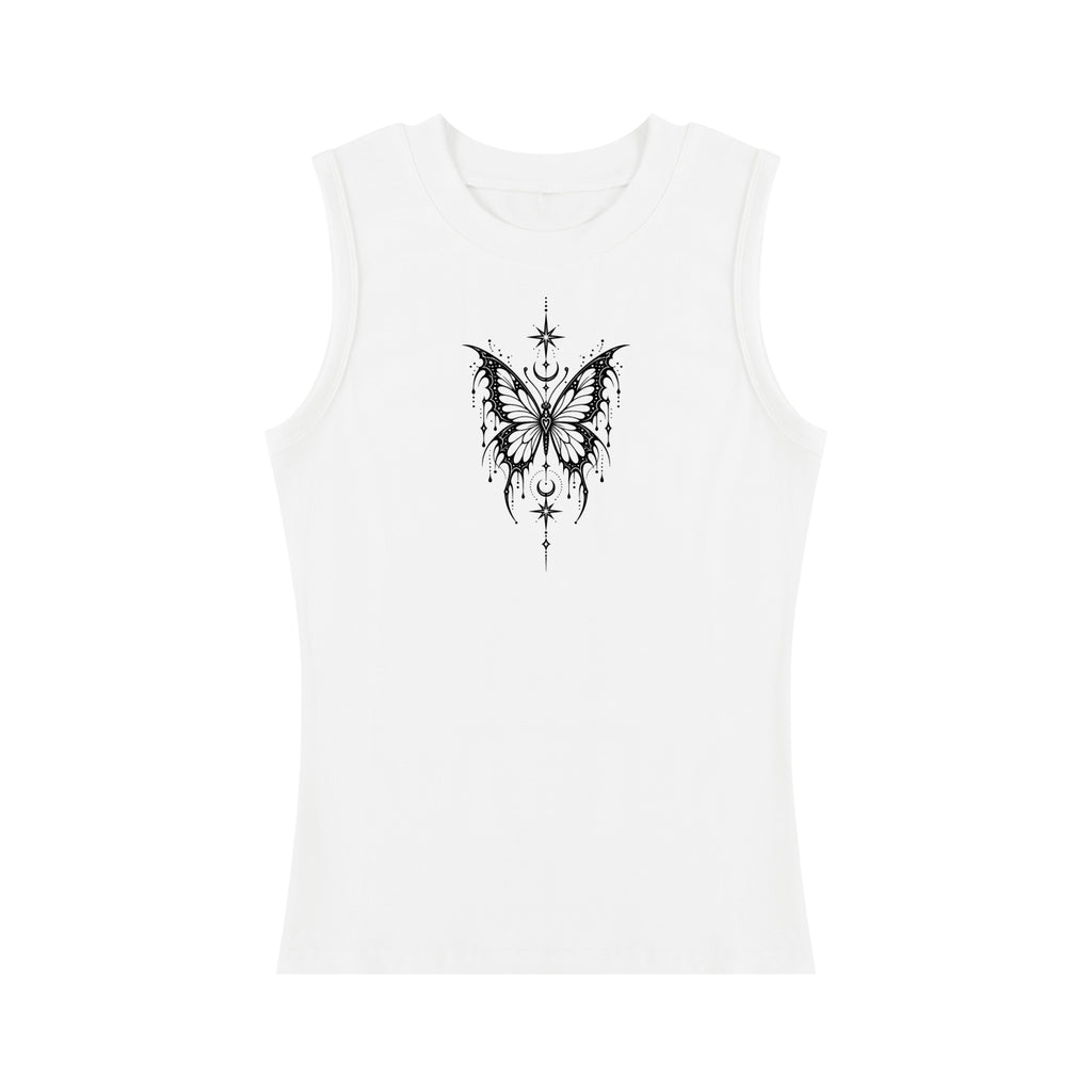 Celestial Butterfly Women’s Slim Tank Top