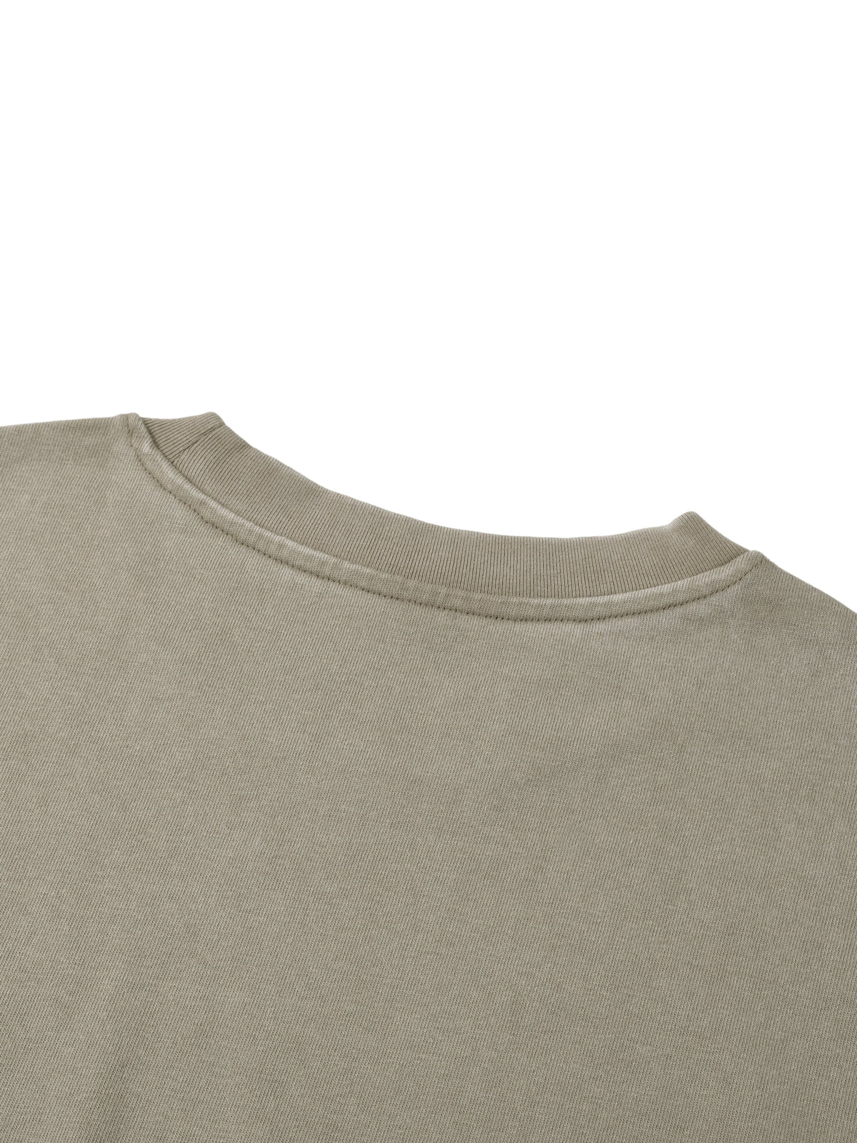 Unisex Mineral Wash Raw Hem Boxy T-Shirt