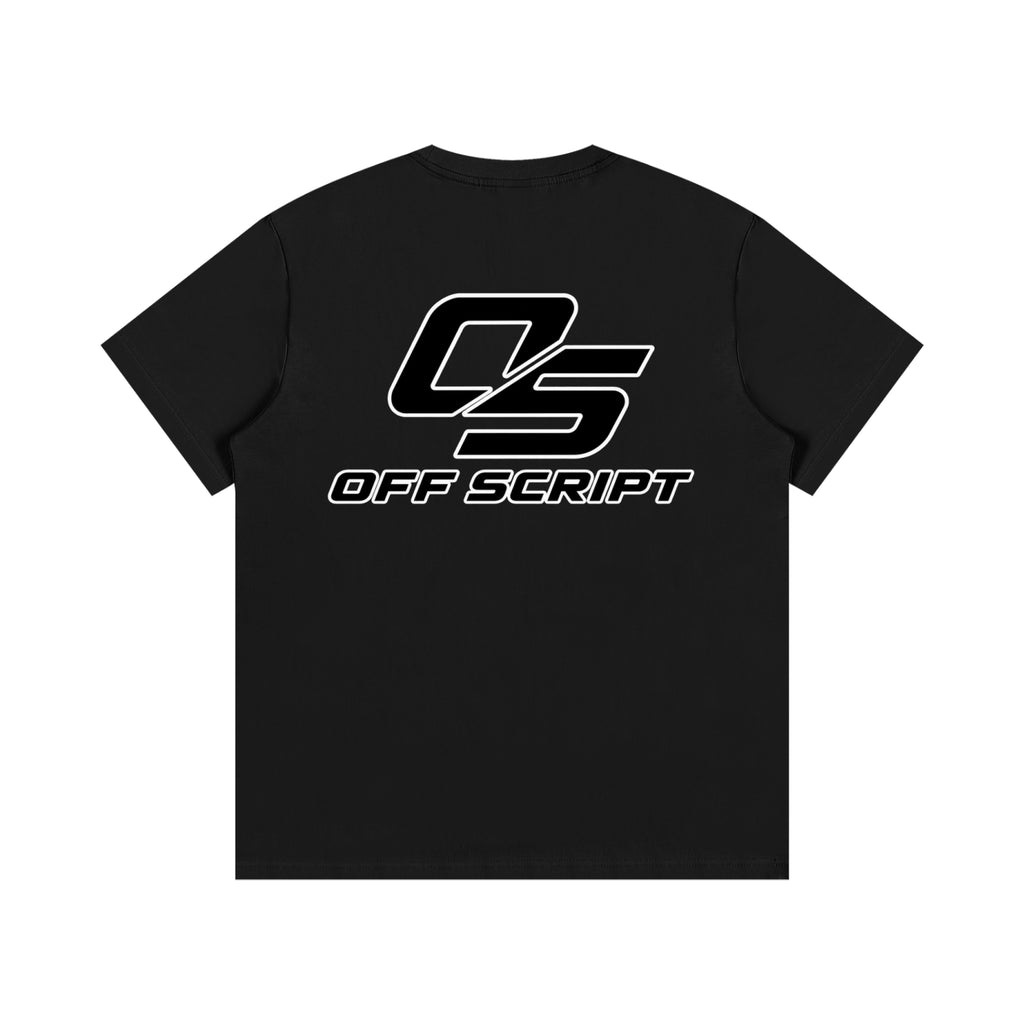 One Nation Essential Cotton T-Shirt - Black back product view
