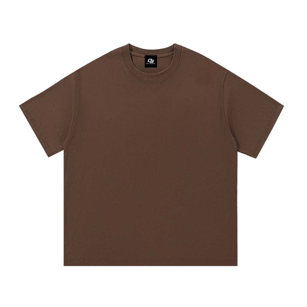 Coffee Unisex Essential Cotton T-Shirt front view