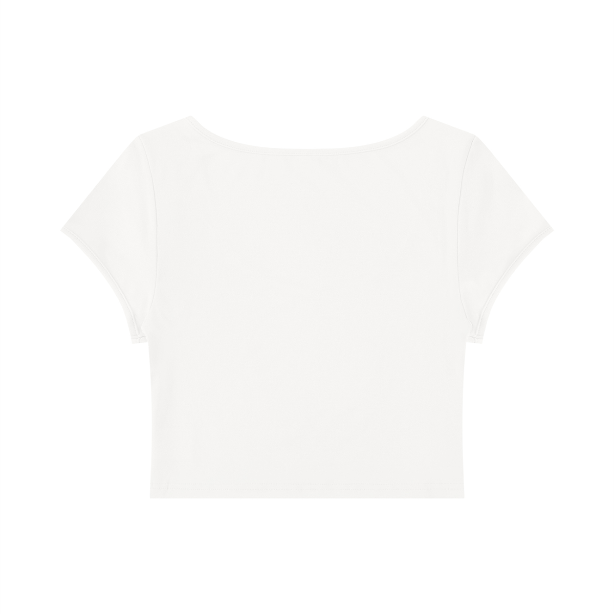 Women's Slim Cap Sleeve Crop T-Shirt