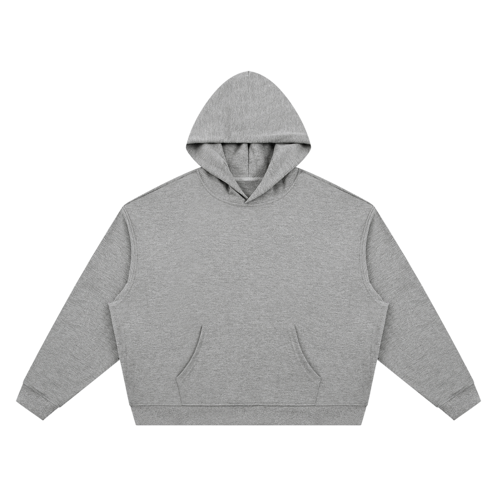 Unisex Waffle Boxy Hoodie