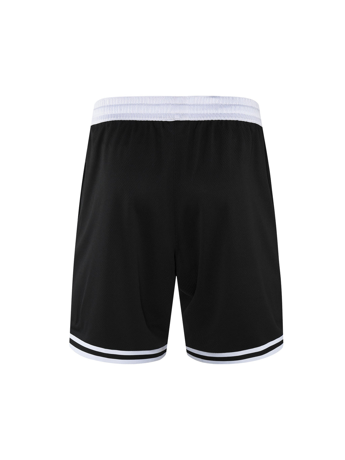 Classic Stripe Trim Basketball Shorts