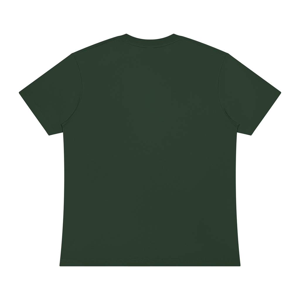 Off Script Sorona Crewneck T-Shirt - Army Green back view