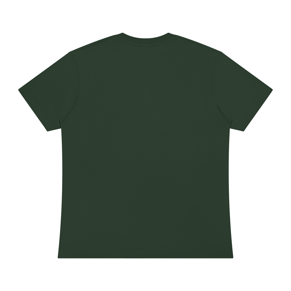 Off Script Sorona Crewneck T-Shirt - Army Green back view