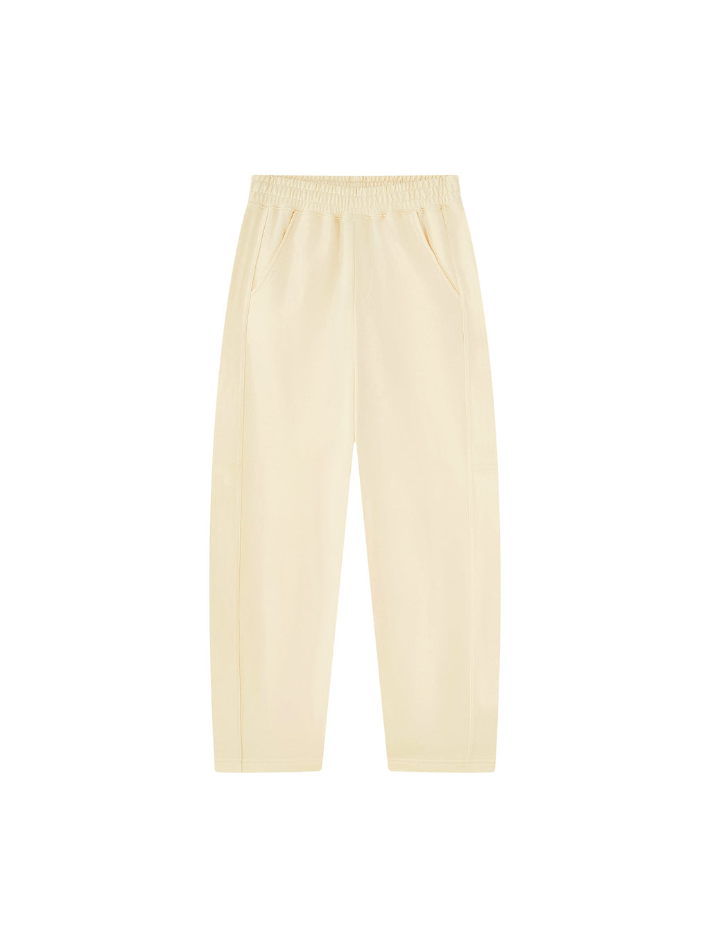 Unisex Tapered Straight Hem Sweatpants