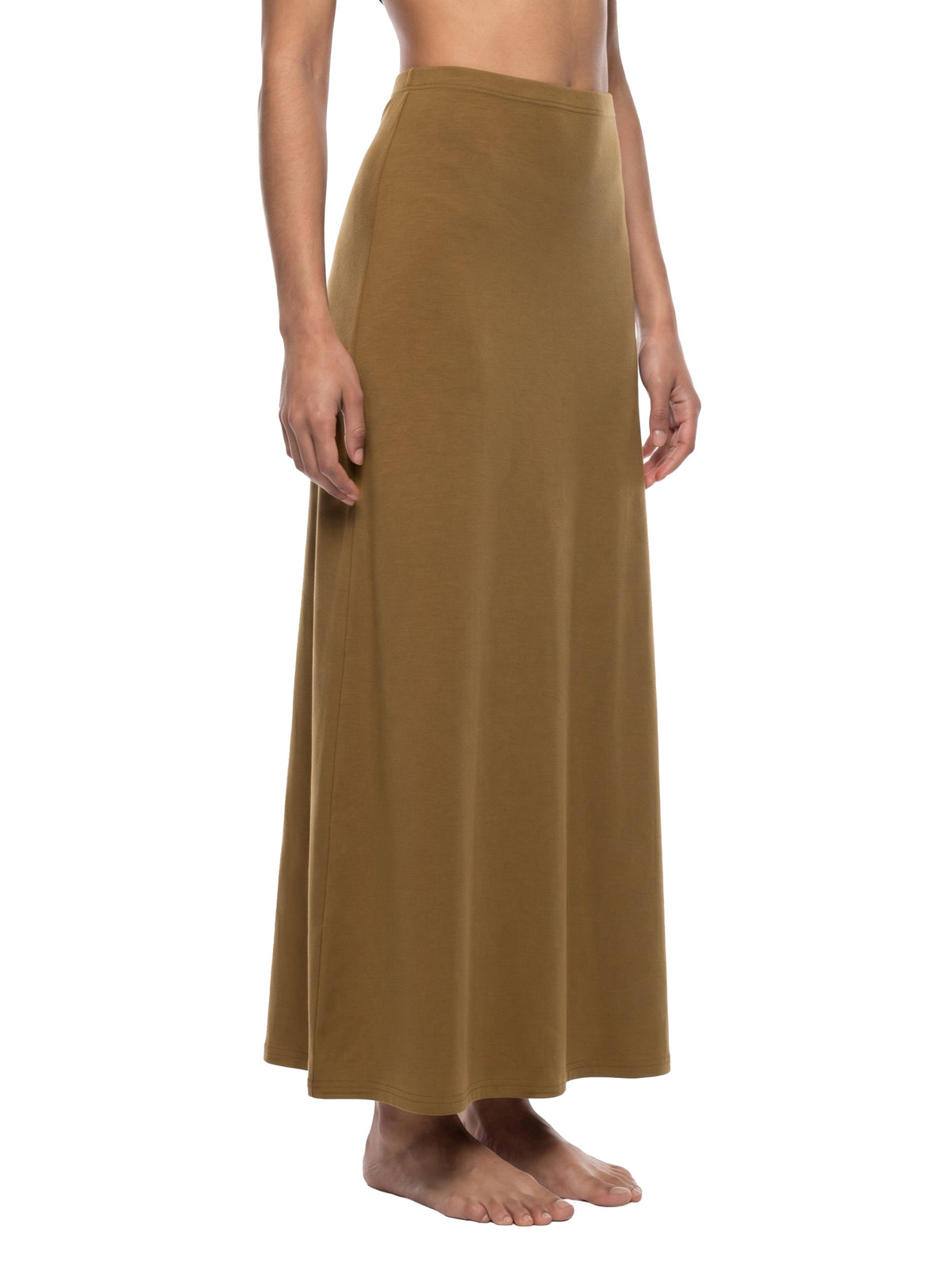 Women’s Solid Colour Knit Maxi Skirt