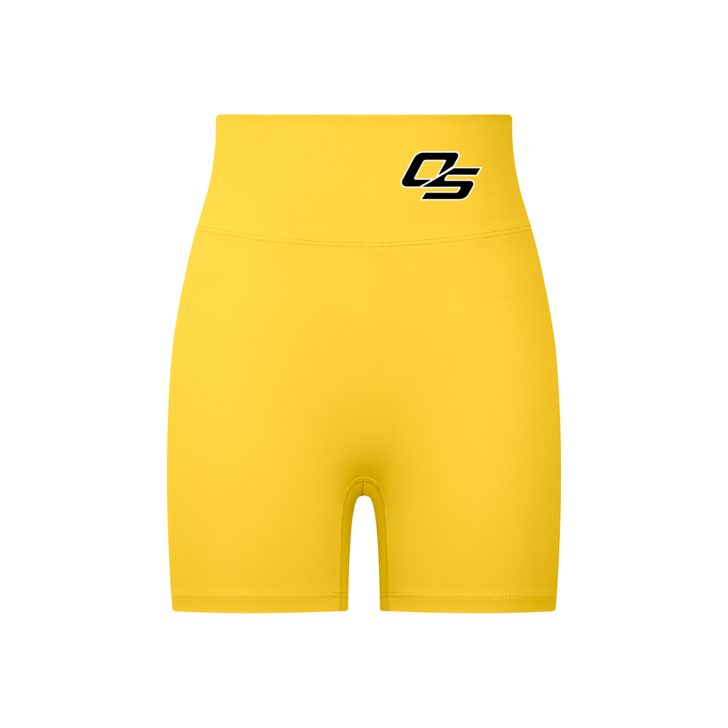 High-Waisted Blend Biker Shorts