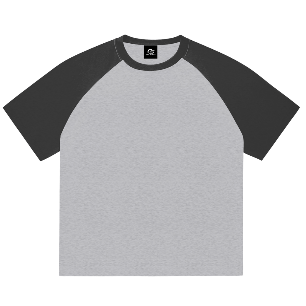 Color-Blocked Raglan Sleeve T-Shirt