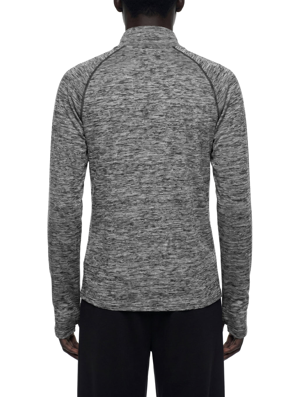 Men's Quarter-Zip Performance Long Sleeve T-Shirt
