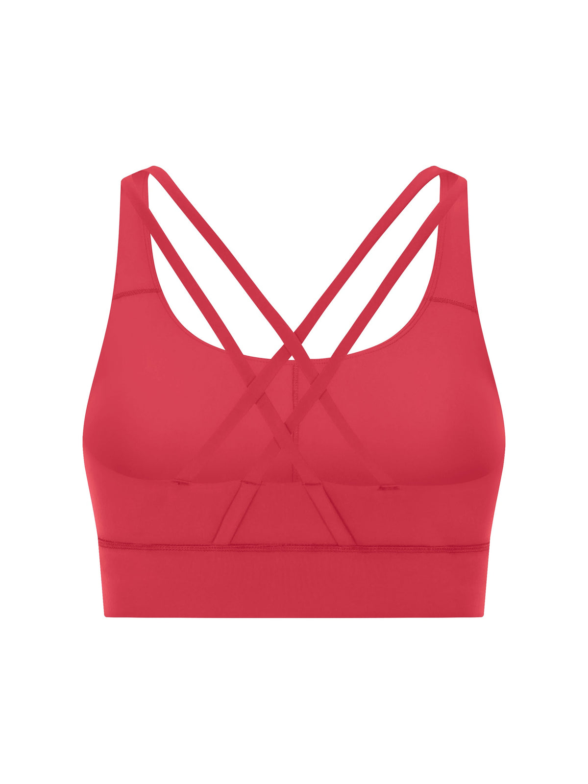 Strappy Criss-Cross Sports Bra