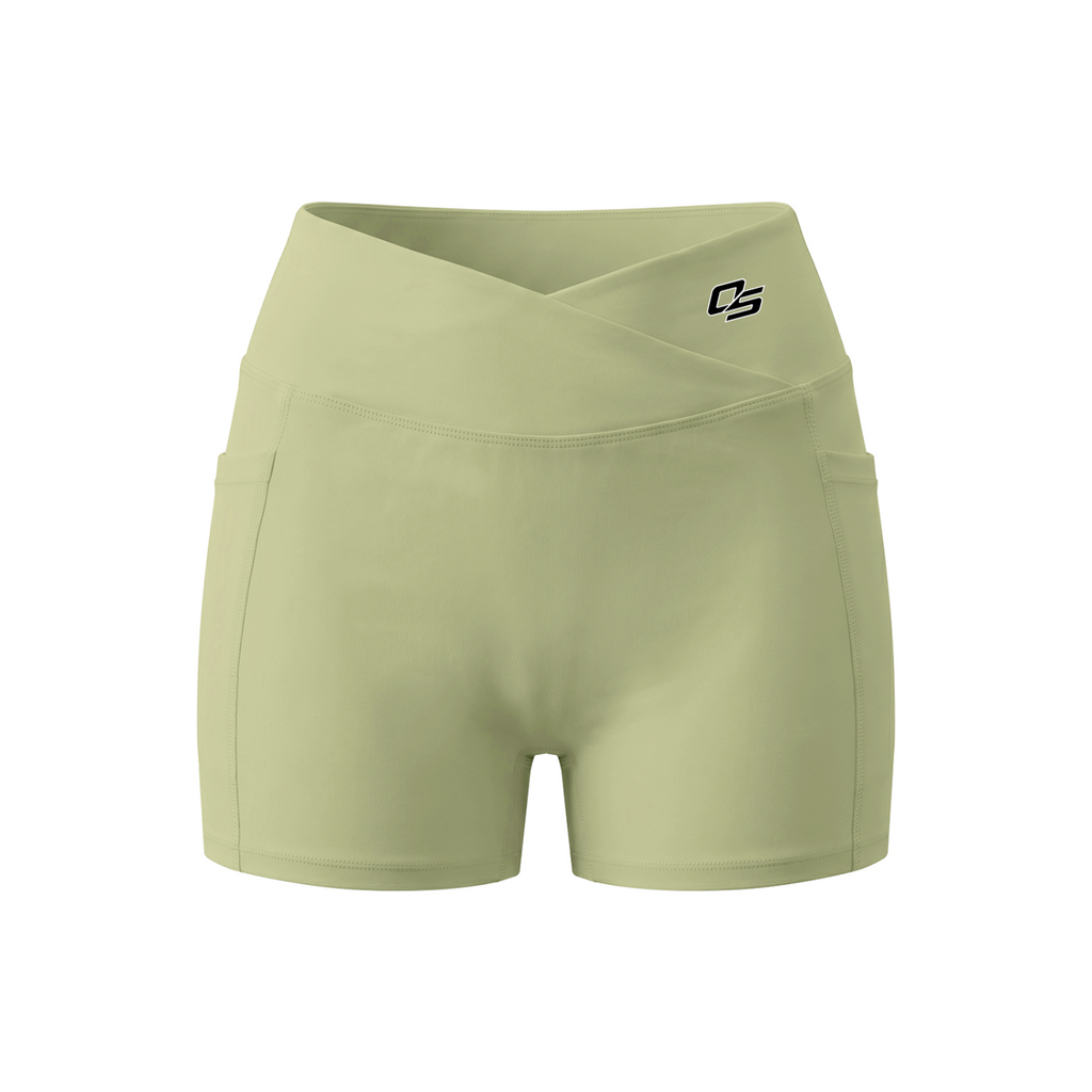 Off Script Women’s High-Rise Pocket Yoga Shorts